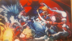 Darkstalkers vs. Street Fighter Playmat